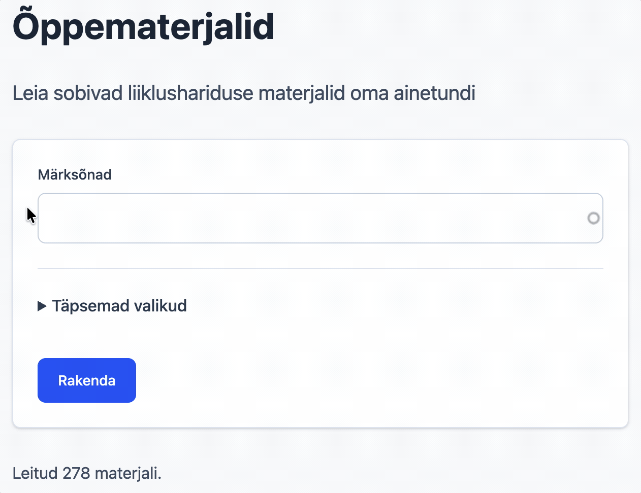 Otsinguriba näide